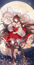 性感的美胸和文化动漫美女手机壁纸图片