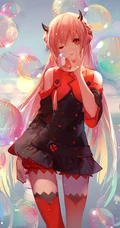 性感的美胸和文化动漫美女手机壁纸图片