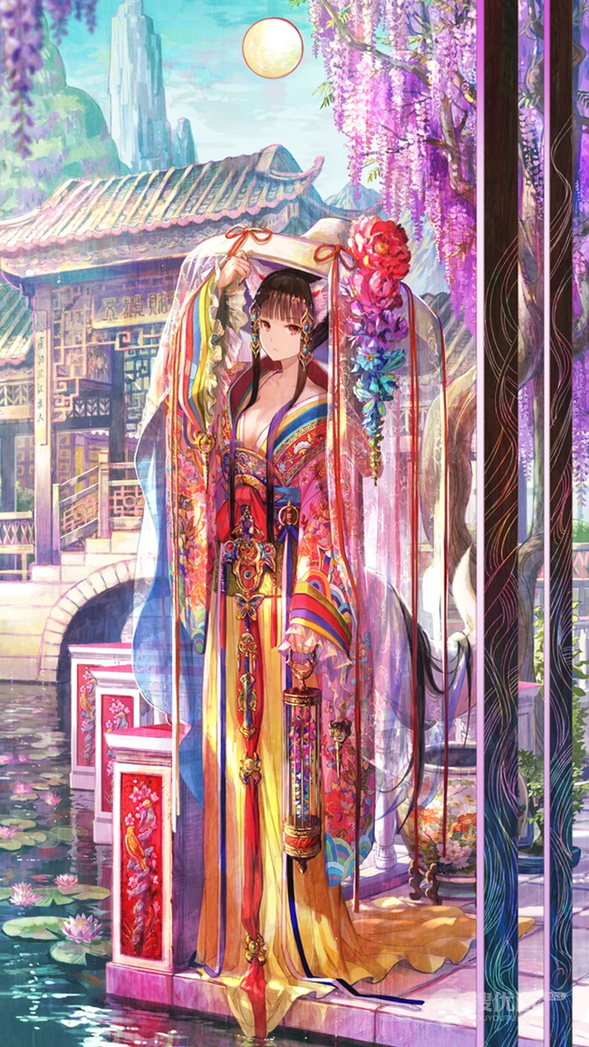 性感的美胸和文化动漫美女手机壁纸图片