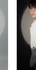 一尘不染的初心，王俊凯全白look搭白帽时尚写真图片