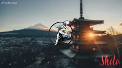 《我的英雄学院》主角-轰焦冻个人帅气壁纸图片