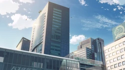 《你的名字》剧中各种唯美的风景场景插画壁纸，风格梦幻唯美