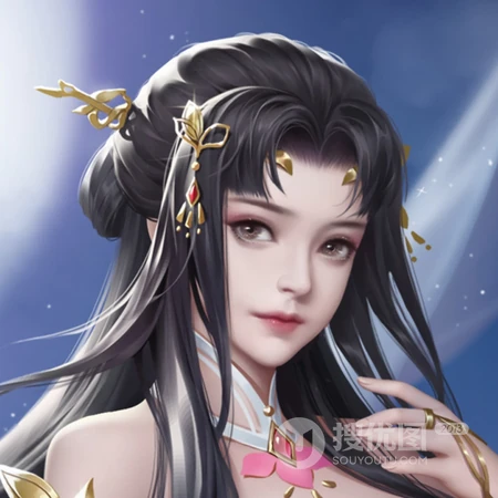 绝美的古风像仙女的小姐姐高清动漫插画风格头像
