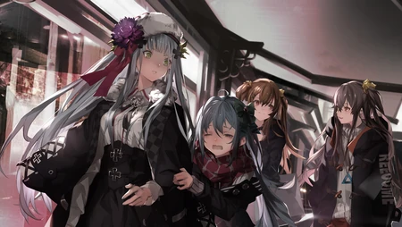 二次元射击类手游《少女前线》超清4K壁纸图片