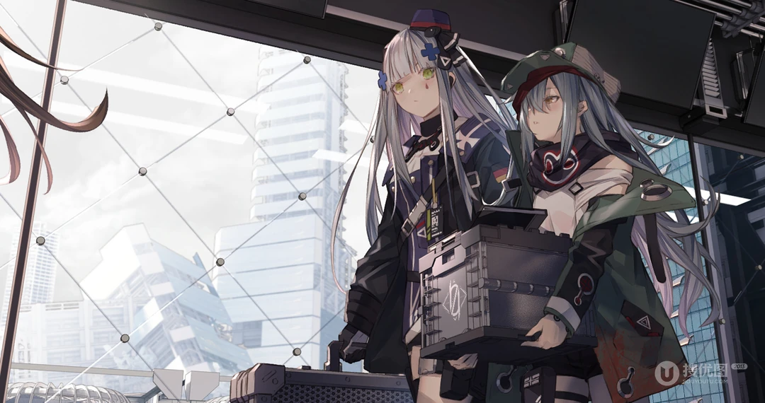 二次元射击类手游《少女前线》超清4K壁纸图片