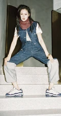 张天爱个性非主流复古港风写真图片