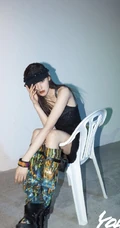 张天爱个性非主流复古港风写真图片