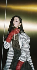 张天爱个性非主流复古港风写真图片