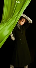 黄一琳气质短发造型搭配各类服饰等时尚Istyle杂志写真
