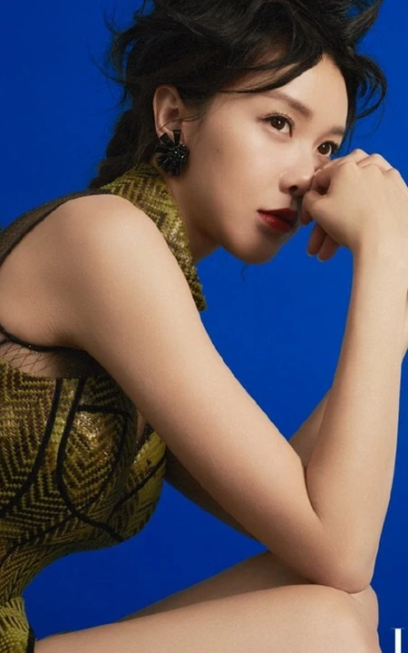 黄一琳气质短发造型搭配各类服饰等时尚Istyle杂志写真