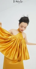黄一琳气质短发造型搭配各类服饰等时尚Istyle杂志写真