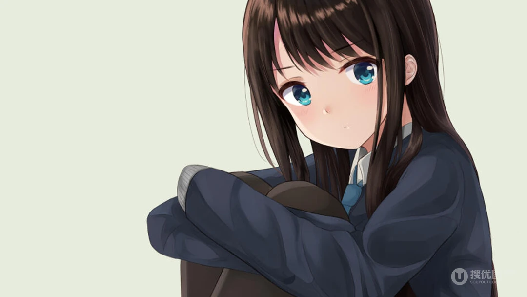 二次少女带你穿越次元，精选二次元美少女动漫桌面壁纸