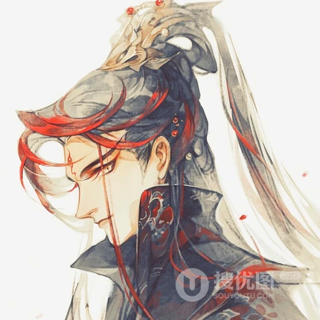 古代唯美的美男子基友专属头像图片