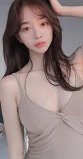 嘴唇很有特色的韩国女生金道妍气质自拍，写真，生活照图集