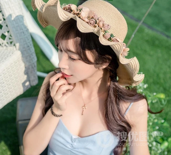 嘴唇很有特色的韩国女生金道妍气质自拍，写真，生活照图集