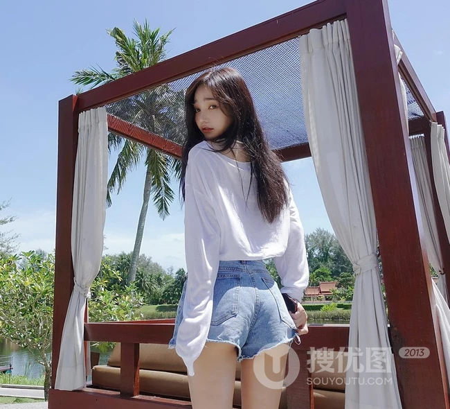 嘴唇很有特色的韩国女生金道妍气质自拍，写真，生活照图集