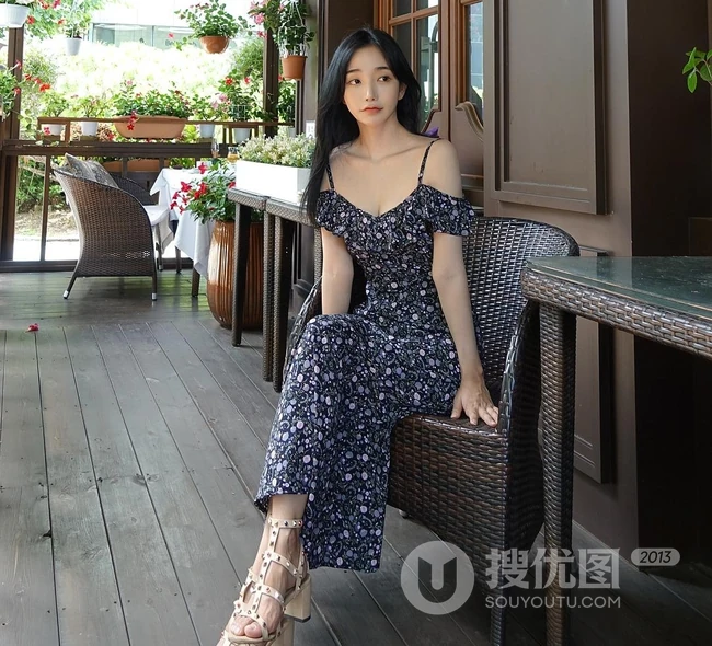 嘴唇很有特色的韩国女生金道妍气质自拍，写真，生活照图集