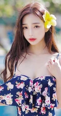 嘴唇很有特色的韩国女生金道妍气质自拍，写真，生活照图集