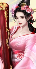 唯美动漫美女人物插画，古风美女插画壁纸图片下载