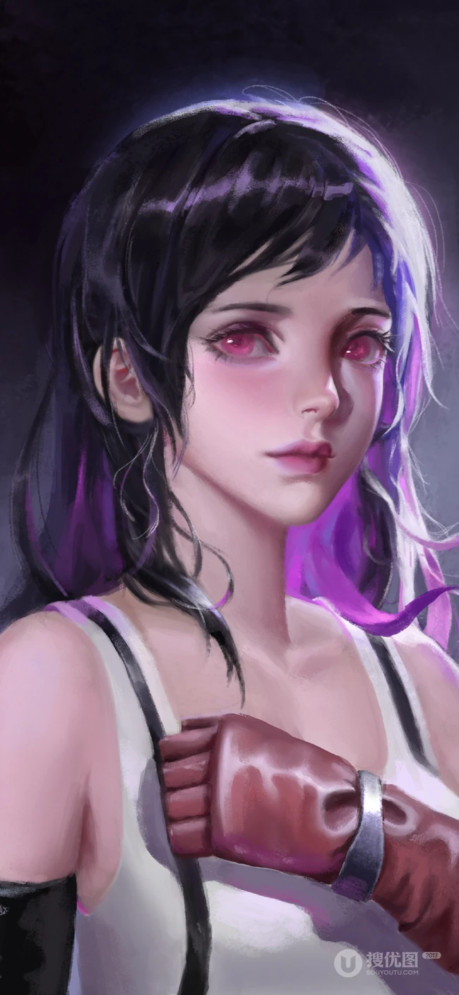 唯美动漫美女人物插画，古风美女插画壁纸图片下载