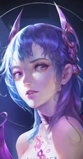 唯美动漫美女人物插画，古风美女插画壁纸图片下载