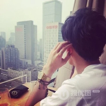 韩版男生帅气的头像图片