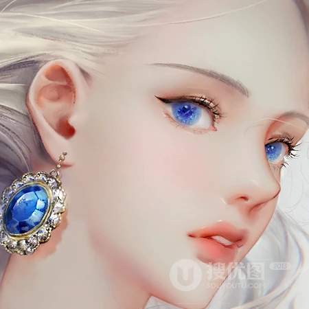鼠年超唯美的古风女生插画QQ头像