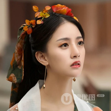 清纯的古代女侠，可爱的高颜值女生头像图片