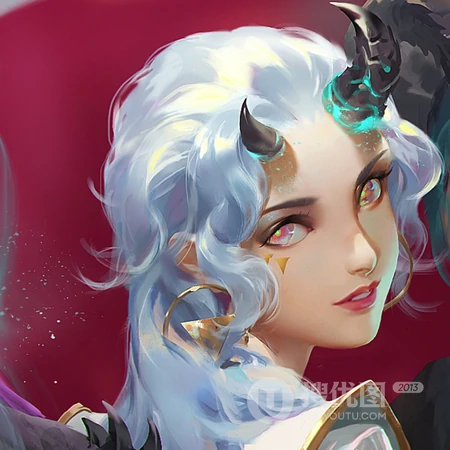 有个性的动漫女生插画头像图片