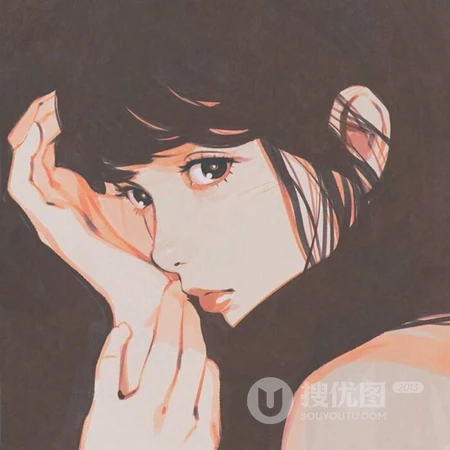 有个性的动漫女生插画头像图片