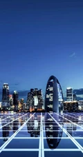 秋季满地的枫叶马路唯美手机壁纸下载