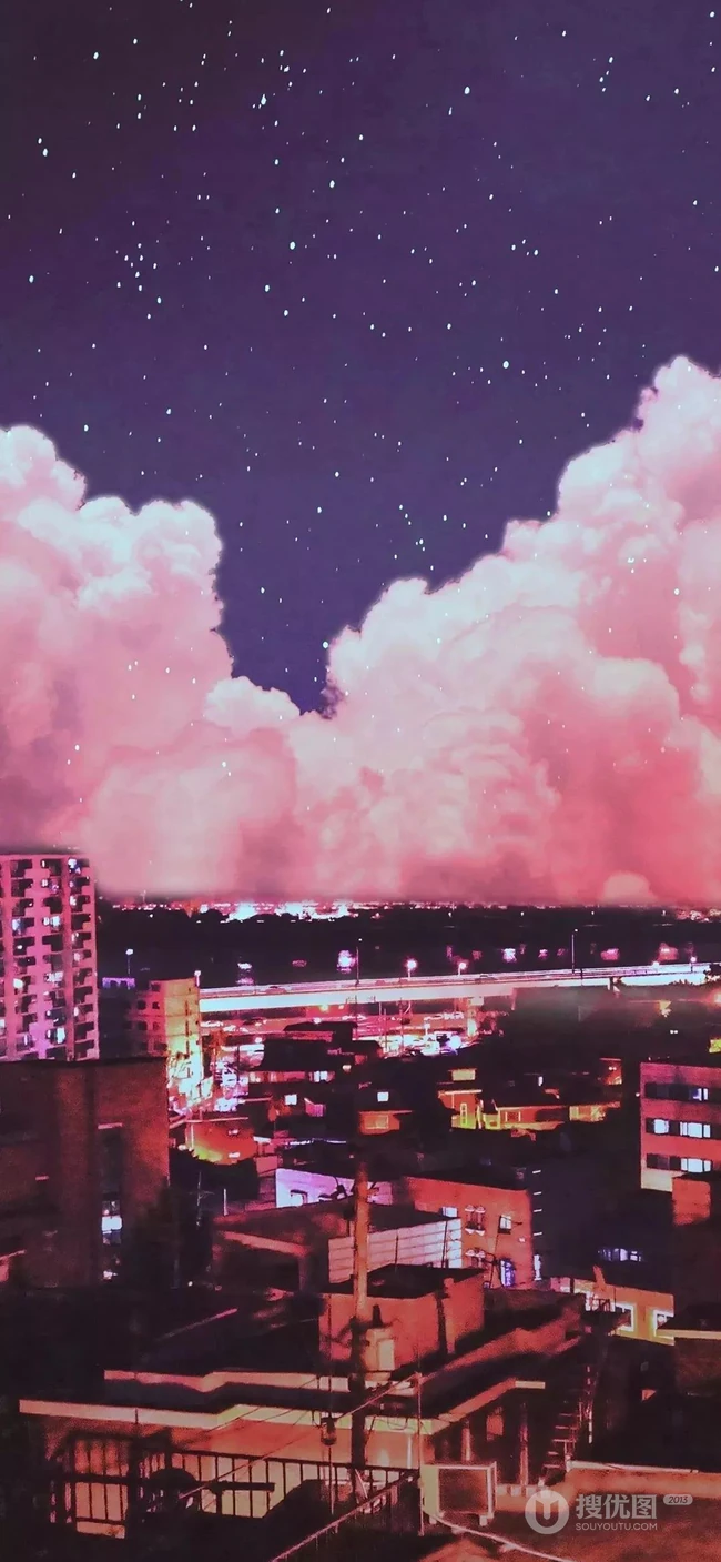秋季满地的枫叶马路唯美手机壁纸下载