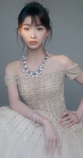 吴谨言亮闪礼裙连衣裙礼服气质时尚出镜写真图片