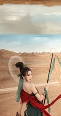12月20日抖音热门_敦煌飞天唯美美女摄影手机壁纸