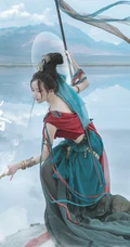 12月20日抖音热门_敦煌飞天唯美美女摄影手机壁纸