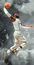 NBA巨星勒布朗&middot;詹姆斯个人手机壁纸