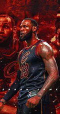 NBA巨星勒布朗&middot;詹姆斯个人手机壁纸