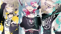 呆萌可爱的动漫人物初音未来形象高清壁纸