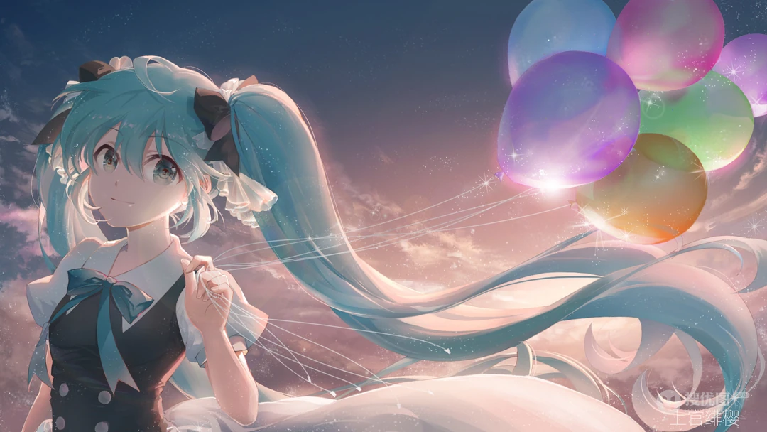 初音未来个人高清桌面壁纸系列12月版