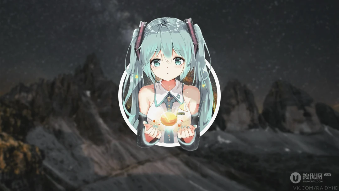 初音未来个人高清桌面壁纸系列12月版