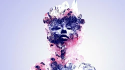 创意星球大战人物彩色菱形拼贴头像壁纸系列二