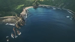 唯美大自然天然山水，如画的山水绿色护眼壁纸