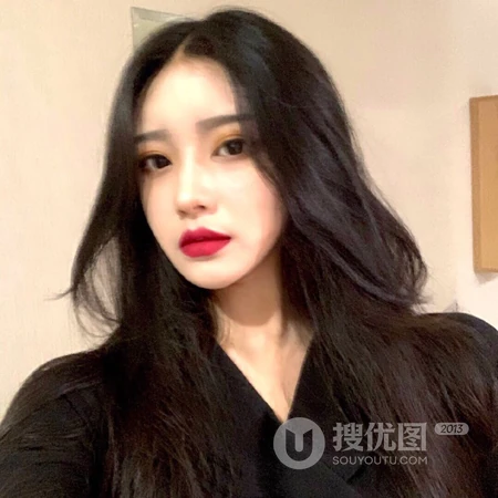 气质的美妆女生长发社会范女生头像图片