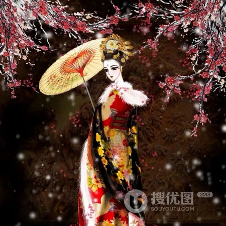 古风女生，唯美的古代女生手绘头像图片