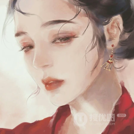古风女生，唯美的古代女生手绘头像图片