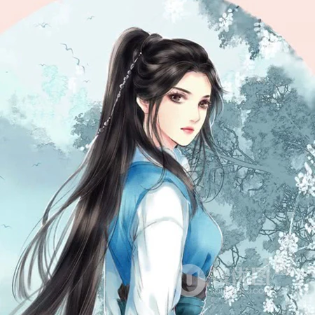 古风女生，唯美的古代女生手绘头像图片