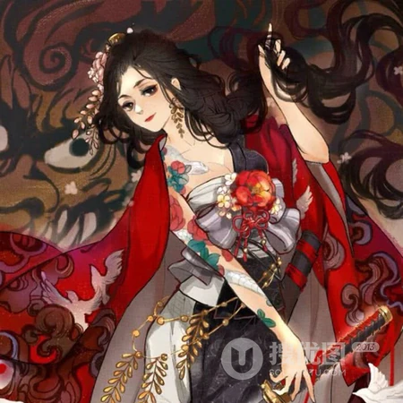 古风女生，唯美的古代女生手绘头像图片