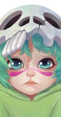 《死神》角色妮莉艾露&middot;杜&middot;欧德修凡克高清插画图片