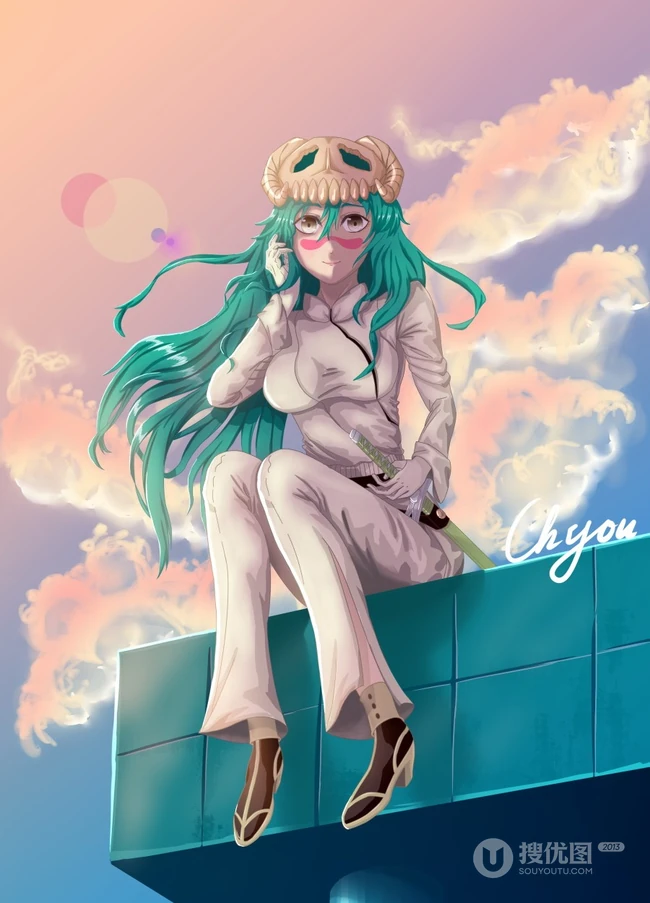 《死神》角色妮莉艾露&middot;杜&middot;欧德修凡克高清插画图片