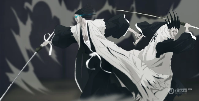 日漫《死神》吊炸天发型的人物更木剑八图片